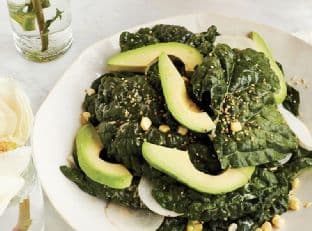 Miso Kale Caesar Salad