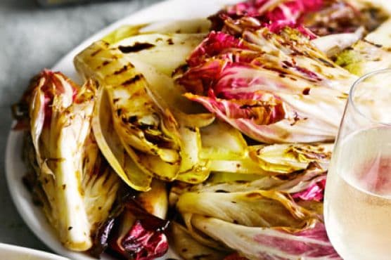 Griddled chicory