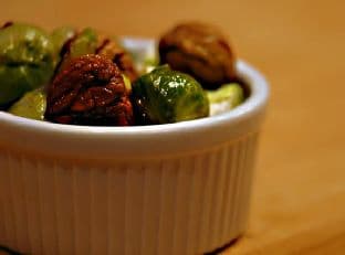 Chestnuts With Brussel Sprouts