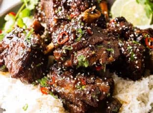 Korean Oven Braised Short Ribs