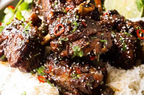 Korean Oven Braised Short Ribs