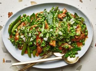 Chicken and Beans Stir Fry with Miso Curry