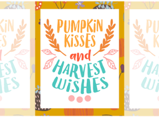 Thanksgiving Traditions: Pumpkin Kisses Free Printable Decor