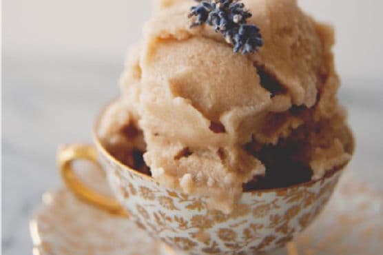 Lavender Earl Grey Ice Cream