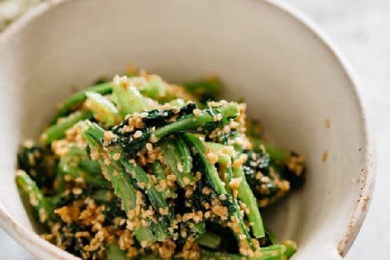 Goma ae – Japanese side dishes with sesame seeds
