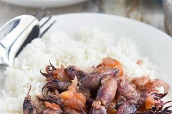Ginisang Pusit