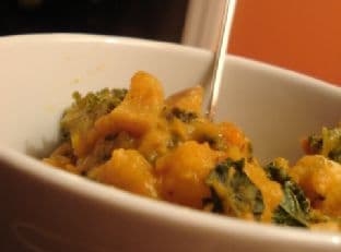 Butternut Squash & Kale Soup