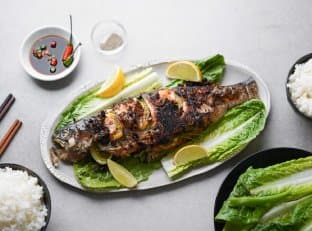 Grilled Whole Fish (Charcoal or Gas Grill)