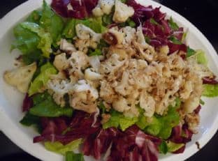 Thanksgiving Week: Roasted Cauliflower Salad