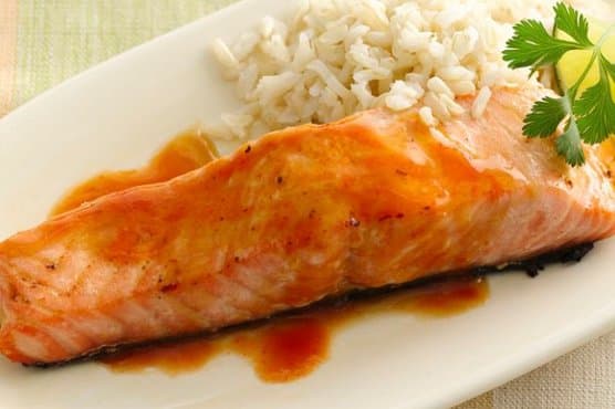 Gluten-Free Japanese Lacquered Salmon