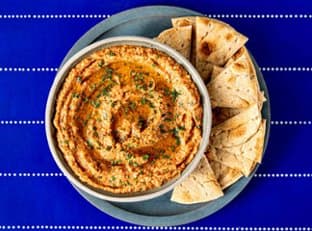 Burnt Eggplant and Bell Pepper Dip