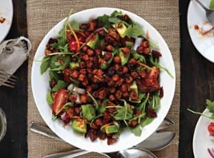 Smokehouse Chickpeas 'N' Greens Salad From 'Salad Samurai