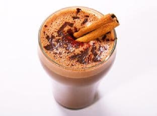 Spicy Hot Chocolate With Chili, Cinnamon, and Mezcal