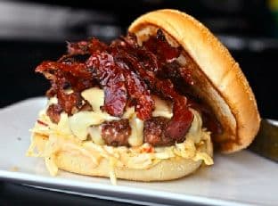 The Pastrami Burger Bomb