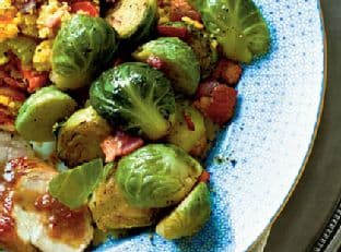 Brussels Sprouts with Applewood Bacon