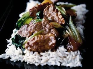 Wok-fried duck & oyster sauce