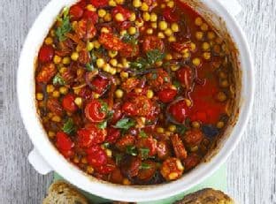 Chorizo & chickpea stew