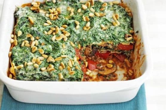 Five-veg lasagne