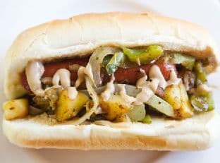 New Jersey Italian Hot Dog