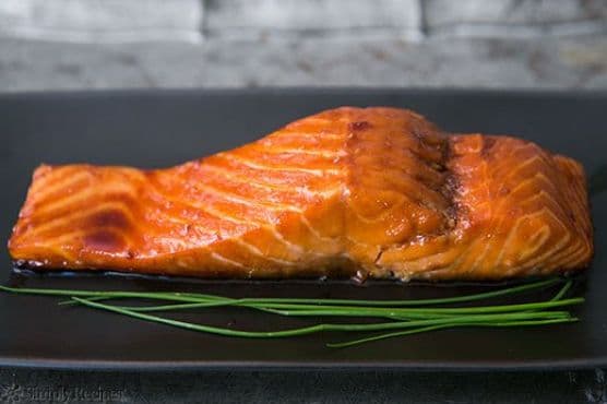 Sake Ginger Glazed Salmon