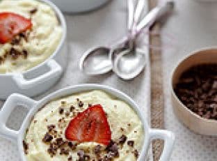 Springtime: Strawberry and Rhubarb Tiramisu