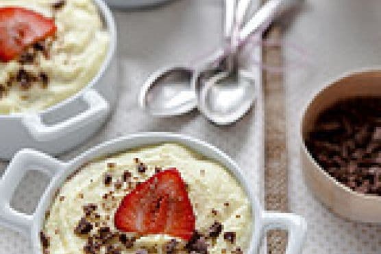 Springtime: Strawberry and Rhubarb Tiramisu