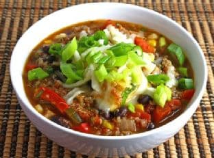 Black Bean and Quinoa Chili