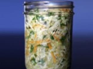 Flu Prevention and Cultured Veggies
