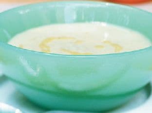 Creamy Truffle-Scented White Bean Soup
