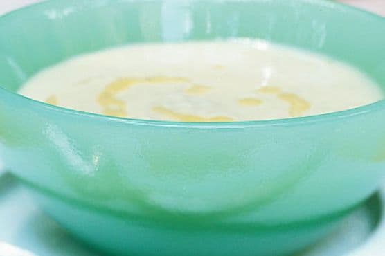 Creamy Truffle-Scented White Bean Soup