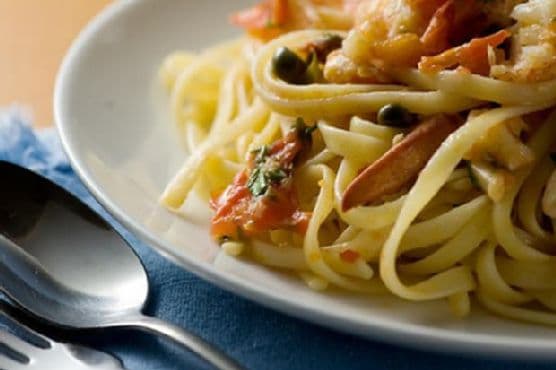 Tagliolini With Lobster And Fresh Tomatoes