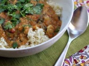 Indian-spiced Slow-cooker Lentils