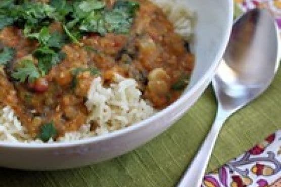 Indian-spiced Slow-cooker Lentils
