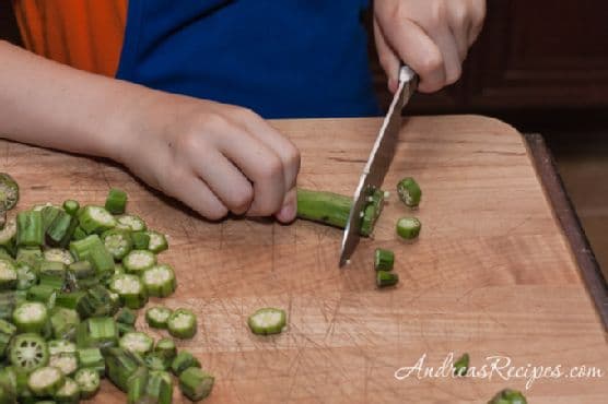 Smothered Okra