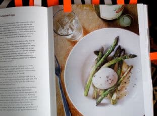 Momofuku's Pan-roasted Asparagus With Poached Egg And Miso Butter
