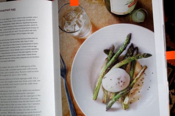 Momofuku's Pan-roasted Asparagus With Poached Egg And Miso Butter