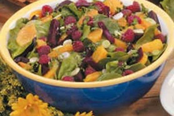 Beet Spinach Salad