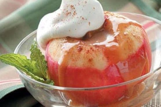 Hot Caramel Apples