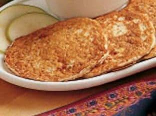 Applesauce Oatmeal Pancakes