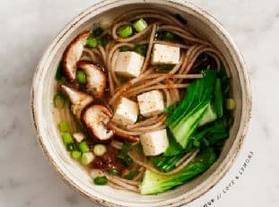 miso soba soup
