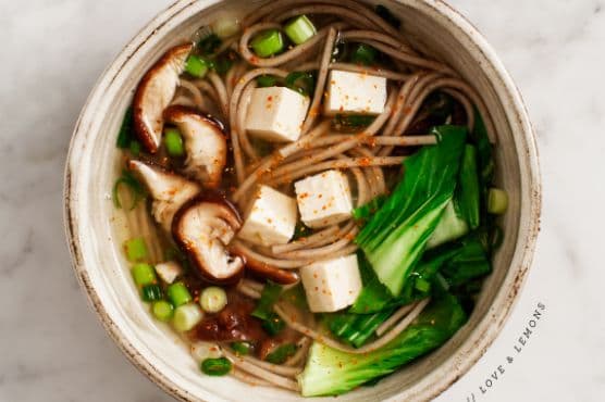 miso soba soup