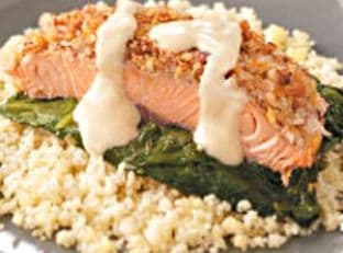 Company-Ready Crusted Salmon