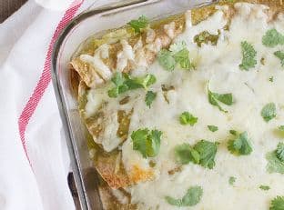 Garlicky Bean and Chicken Enchiladas {7 Days With Rachael Ray – Day 5}