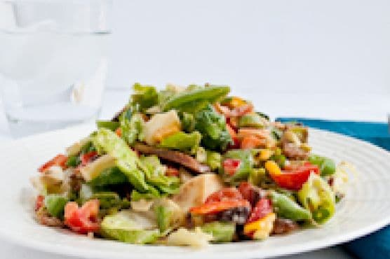 BLT Chopped Salad with Avocado and Aged Cheddar