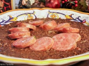 A New Year’s Tradition: Cotechino con lenticchie (Emilian Sausage with Lentils)