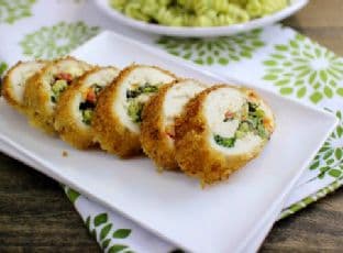 Chicken Spinoccoli – Breaded Stuffed Chicken Breast With Spinach, Broccoli and Cheese