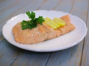 Poached Salmon