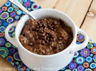 Chocolate Peanut Butter Oatmeal