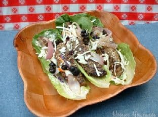 Lettuce Brat Wraps with Johnsonville Brat Patties