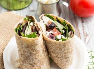 Greek Salad Wrap